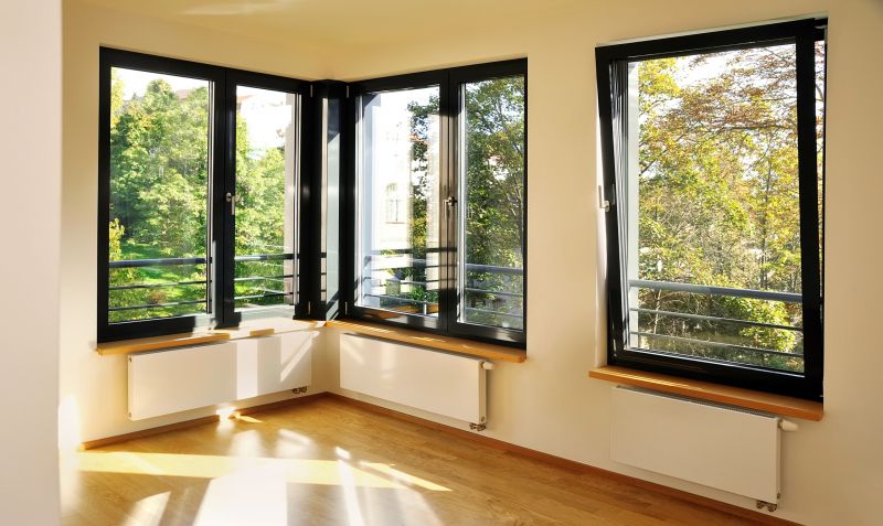Modern Casement Windows on a Home
